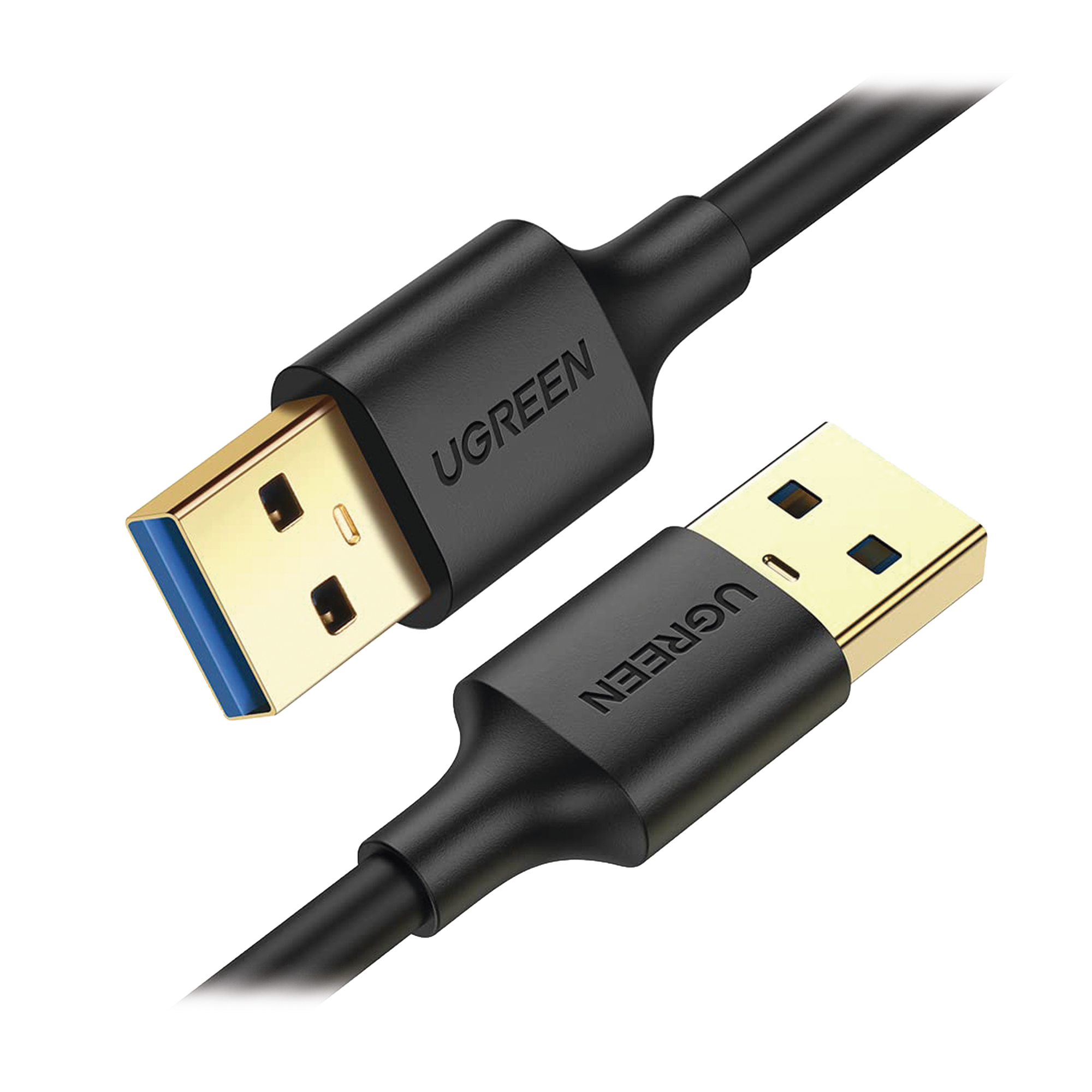 Cable USB-A 3.0 / Macho a Macho / 5 Gbps / 1 Metro (3.3 ft) / Núcleo Cobre Estañado / Blindaje Múltiple / Plug & Play — UGREEN · SKU 10370