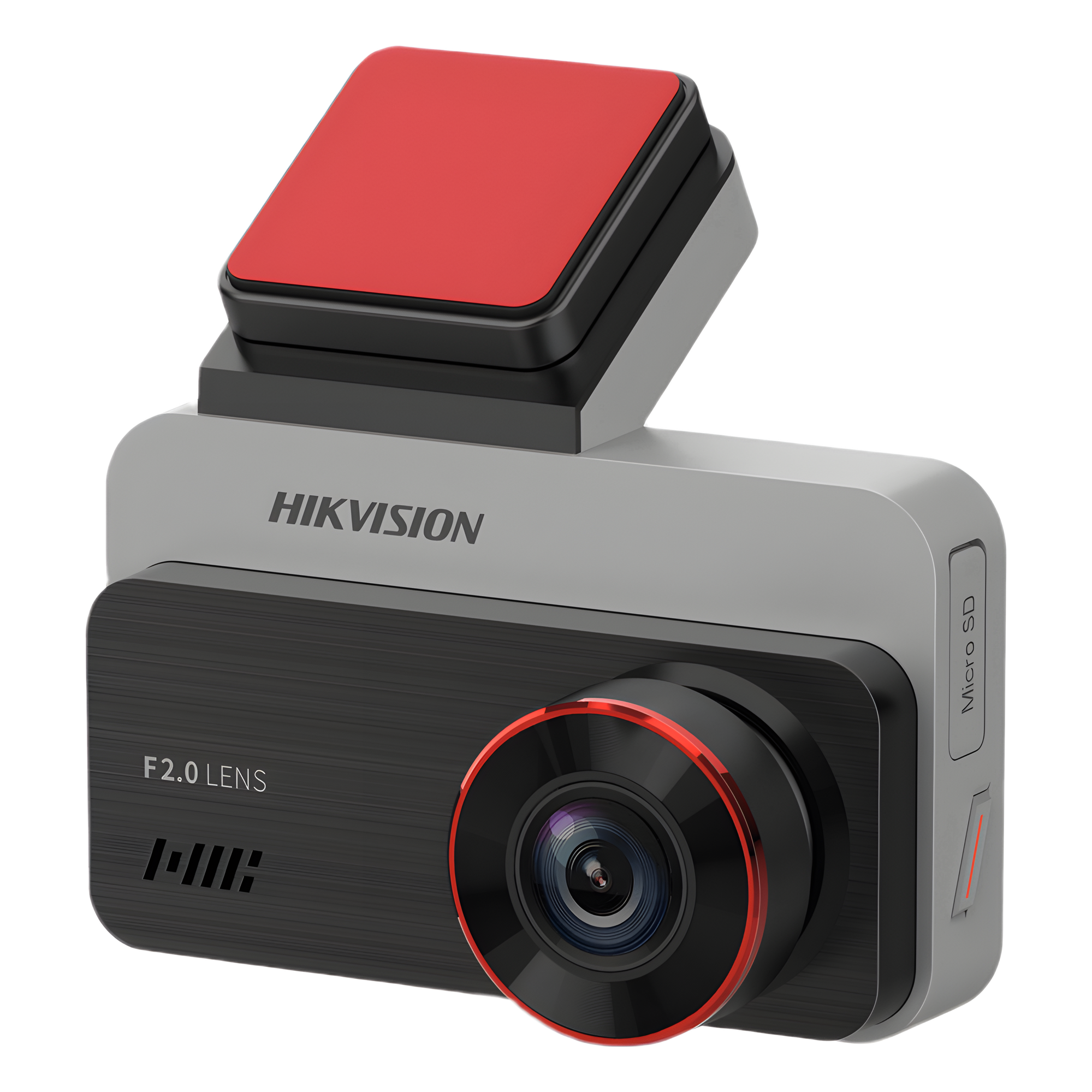 Dashcam de Doble Lente Hikvision AE-DC2328-C200S(2CH) / 2 Megapixel (1080p) Frontal e Interior / Gran Angular 128° / H.265 / Pantalla IPS 3" / WiFi / G-Sensor / Micro SD 256GB — HIKVISION · SKU AE-DC2328-C200S(2CH)