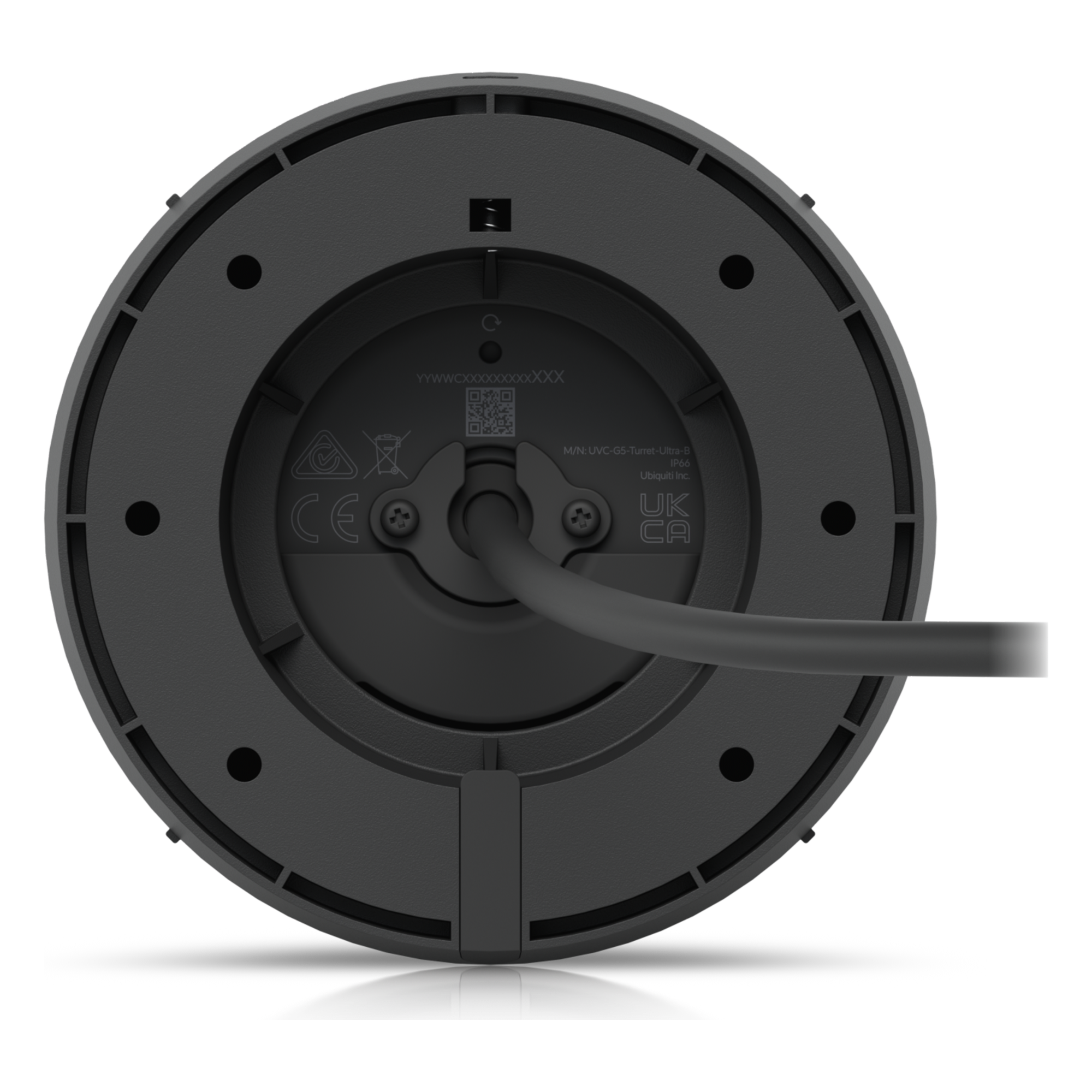 Cámara IP Turret / 2K 4 MP / Ángulo 102.4° / IR 30 m (98.4 ft) / Detección IA / PoE+ / IP66 IK04