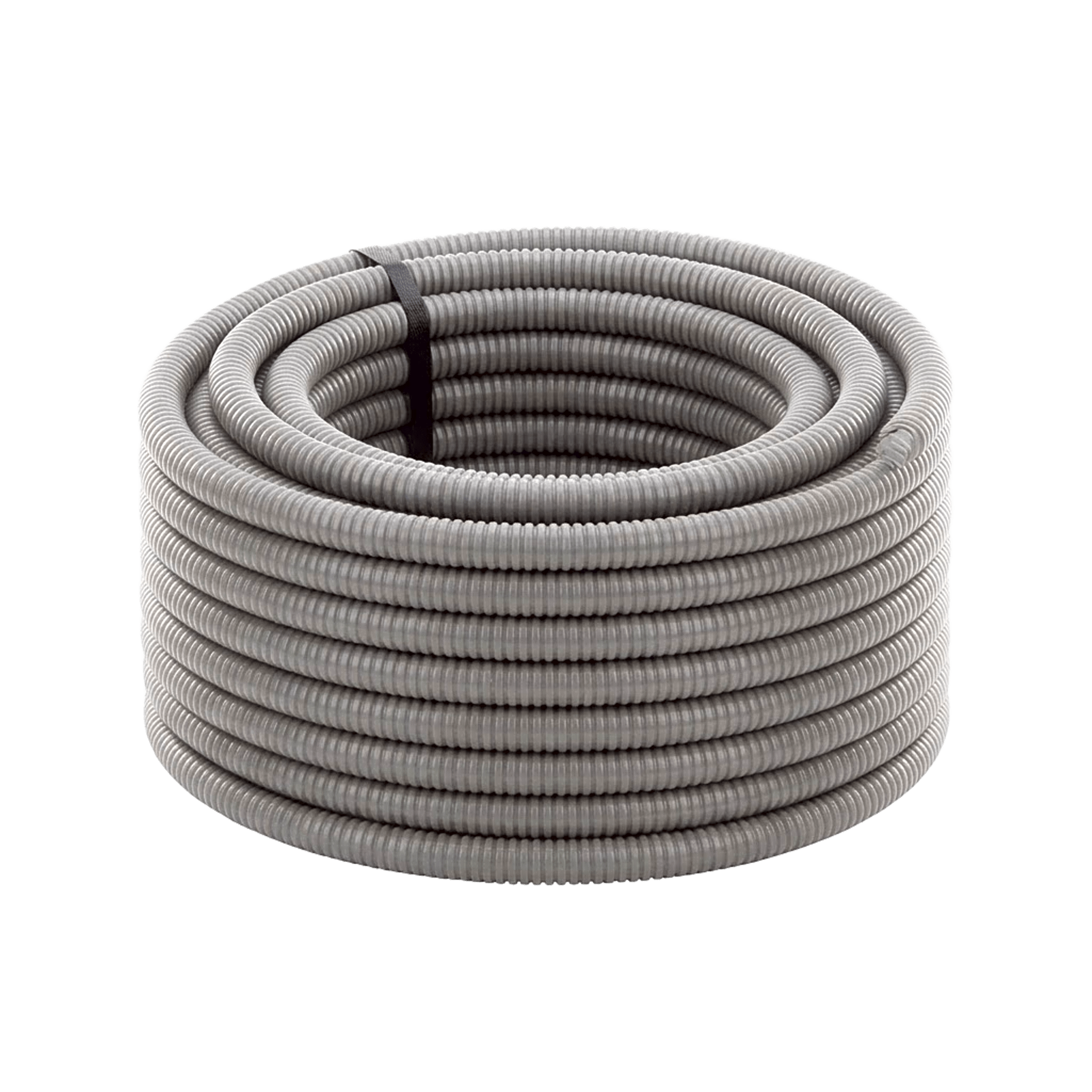 Tubo Flexible tipo Liquidtight de 1" (25 mm) / Acero + PVC / Rollo de 20 Metros.