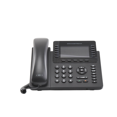 Teléfono IP empresarial de 12 Líneas con 5 teclas de función y conferencia de 4 vías, PoE