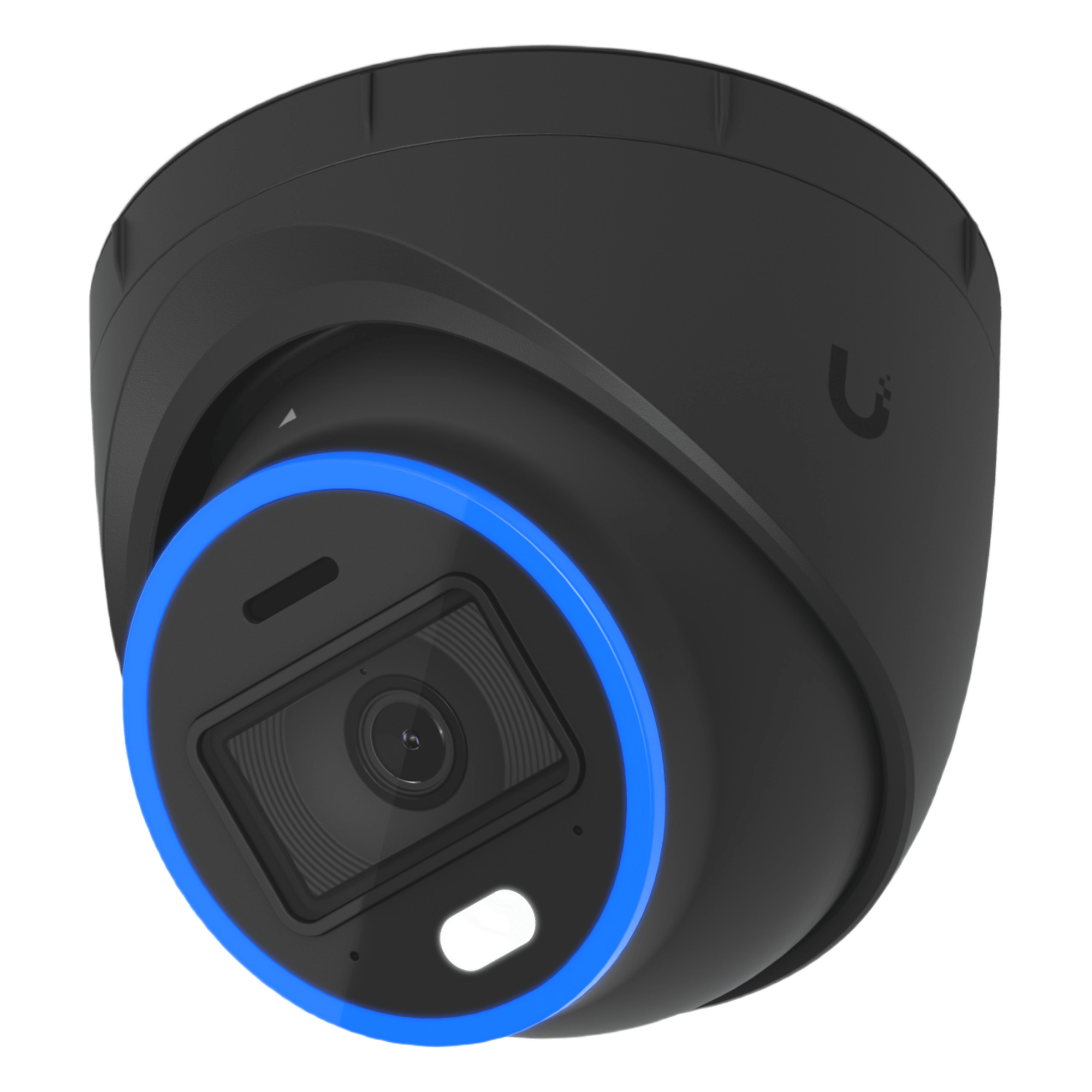 Cámara UniFi Protect Turret AI Negra / 4K(8MP) / Ángulo ultra-ancho 109.9 / Visión Nocturna IR 40 m / AI Avanzado: Reconocimiento de Rostros y Matrículas / LED p/color en la noche / Micrófono 2 vías / ranura Micro — UBIQUITI · SKU UVC-AI-TURRET-B