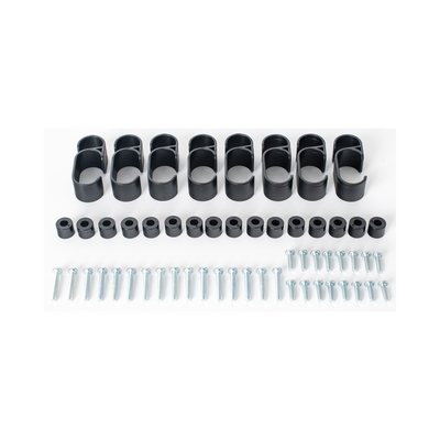 Montaje de Escritorio articulado para 4 monitores de 13 a 27" / Soporta hasta 15 kg / Vesa 75 x 75 / 100 x 100 / Acero