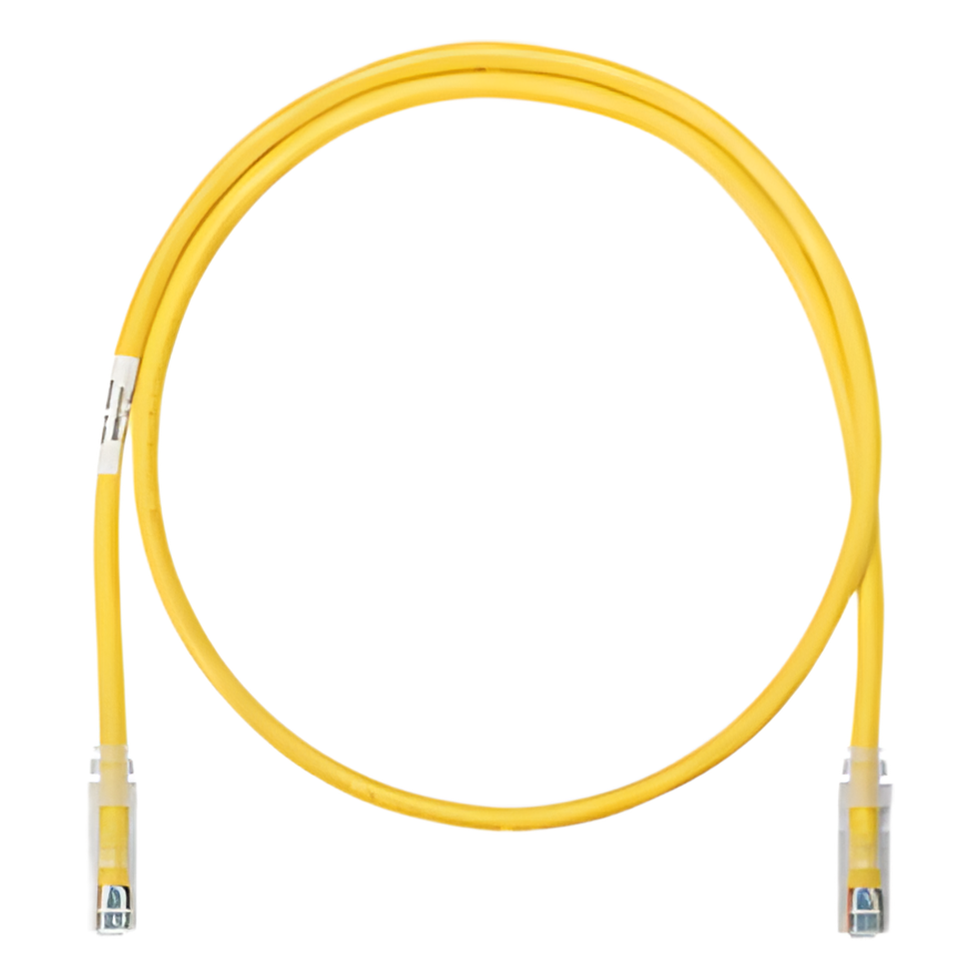 Cable de Parcheo UTP Categoría 6, con Plug Modular en Cada Extremo - 3 Metros (9.84 Pies) - Amarillo