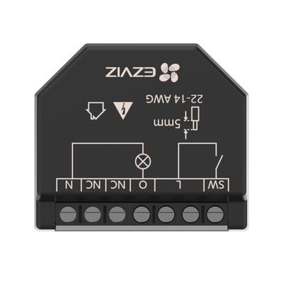 Relevador Wi-Fi Inteligente / Ideal Para Control de Iluminación / 1 Salida para un Apagador / Control Remoto / Horarios Personalizados / Registro de Consumo