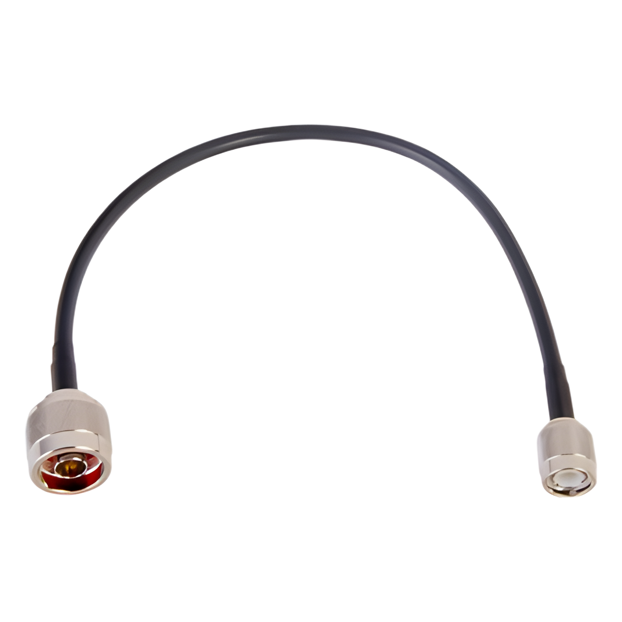 Jumper de 30 cm (11.81 pulgadas) Fabricado con Cable RG-58U-SYS, Conector N y Conector TNC en el Otro Extremo — EPCOM INDUSTRIAL · SKU SN-58U-TNC-30