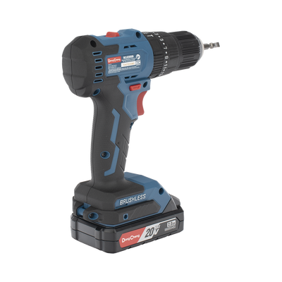 Rotomartillo Inalámbrico 20V / Motor Brushless / Broquero 1/2 in / 50 Nm Par de Apriete / 2 Baterías 2.0Ah con Cargador y Maletín