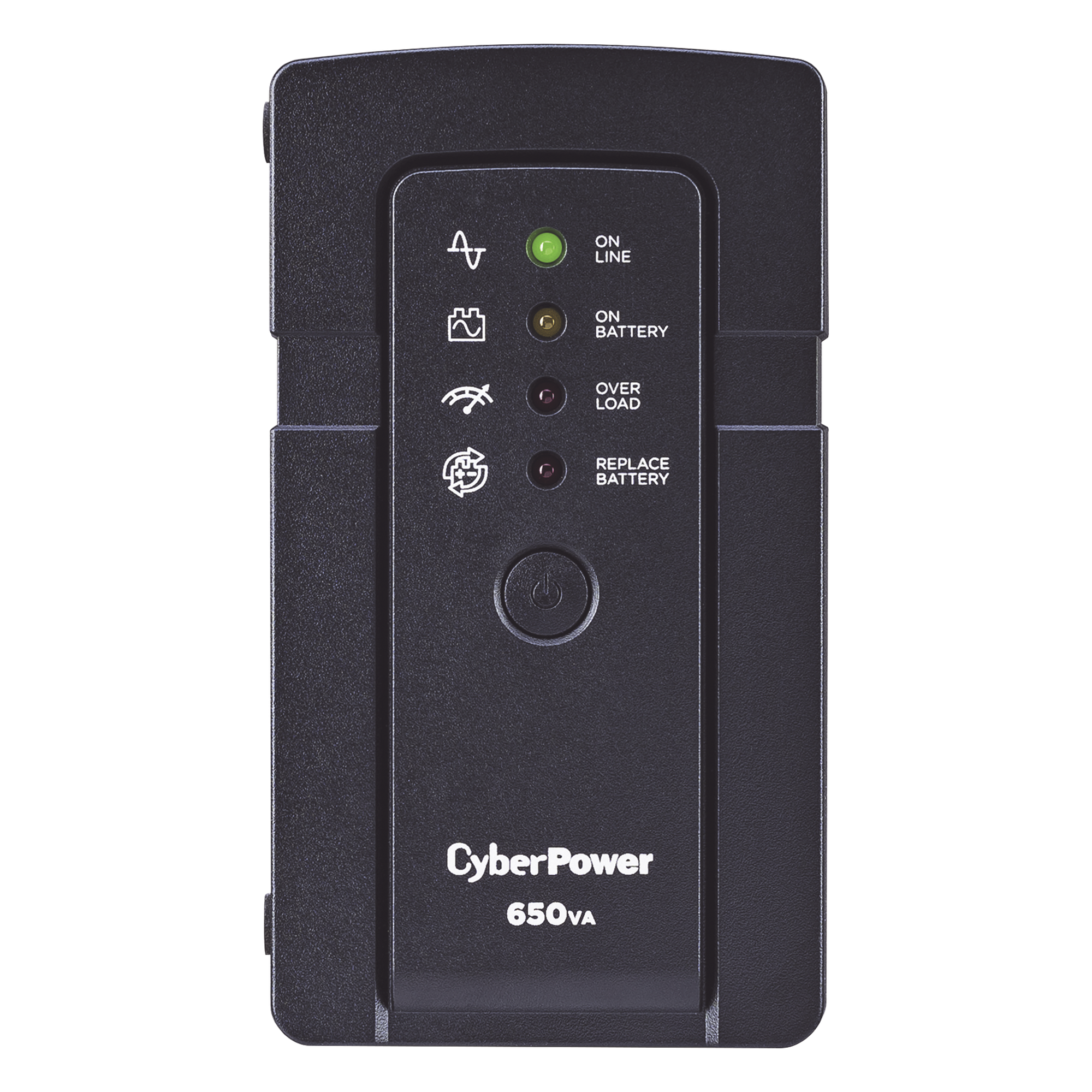UPS de 650 VA/400 W, Topología Standby, Compacto, Entrada 120 Vca NEMA 5-15P, Con 3 Tomas Respaldo/Protección y 3 Tomas Solo Protección NEMA 5-15R