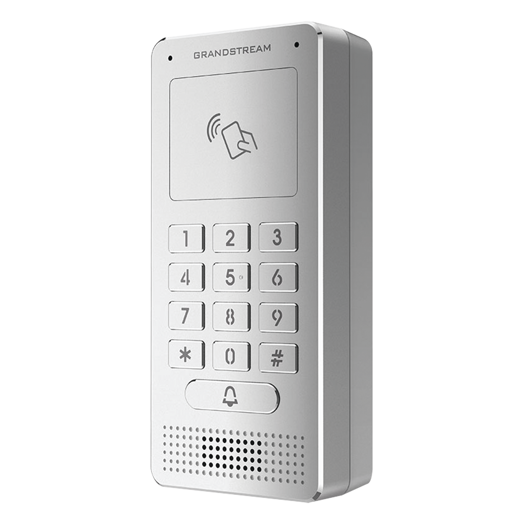 Audioportero IP (SIP), Antivandálico, apertura por código, llamada y/o tarjeta, teclado iluminado — GRANDSTREAM · SKU GDS-3705