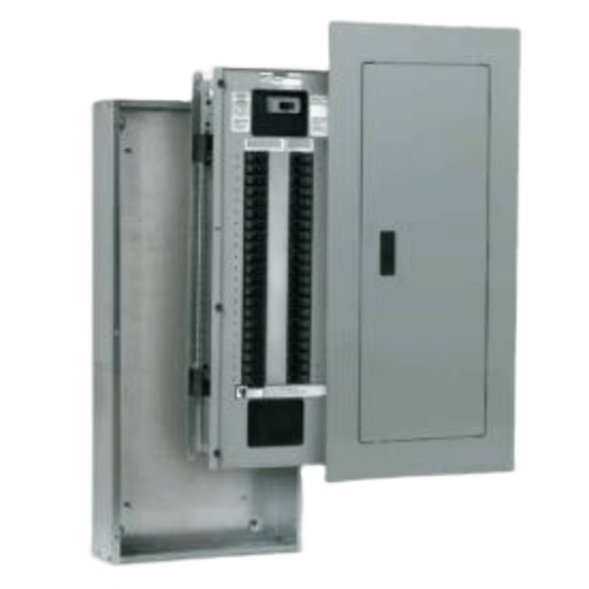 Tablero de alumbrado P1, 18 circuitos, Barras en aluminio 250 AMP, Frente de sobreponer, Sin zapatas principales. — SIEMENS · SKU P1E18MC250ATS