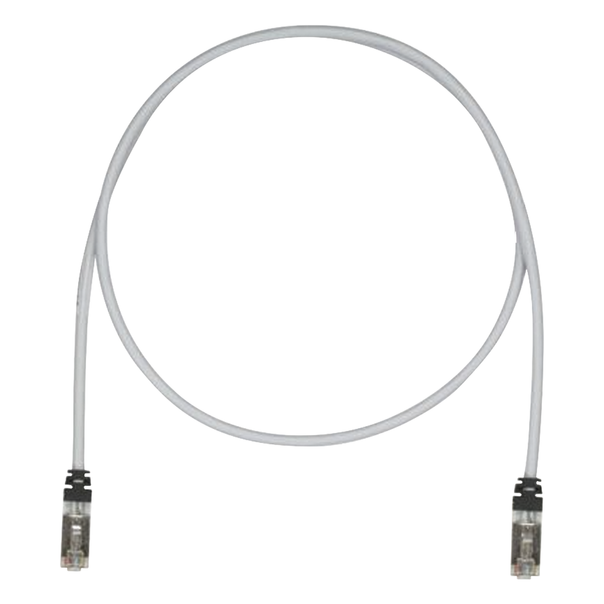 Patch Cord Cat6A, Blindado S/FTP, CM/LS0H, 3 Metros (9.84 Pies), Color Gris — PANDUIT · SKU STP6X3MIG