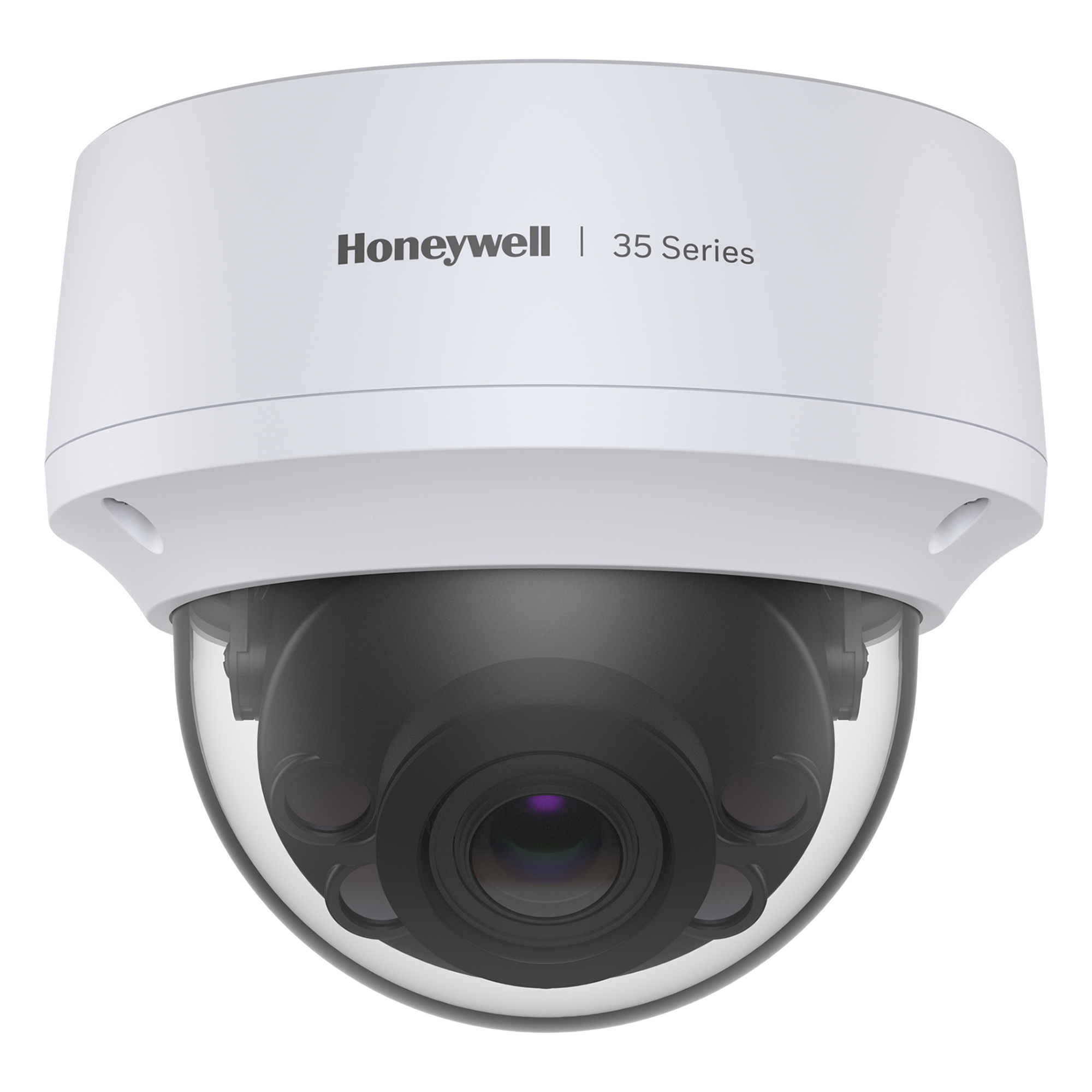 Cámara IP domo para exterior de 8 MP UHD con lente motorizado 2.7-13.5 mm, IR 50 m, WDR 120 dB, IP66/IP67 e IK10 — HONEYWELL · SKU HC35W48R2