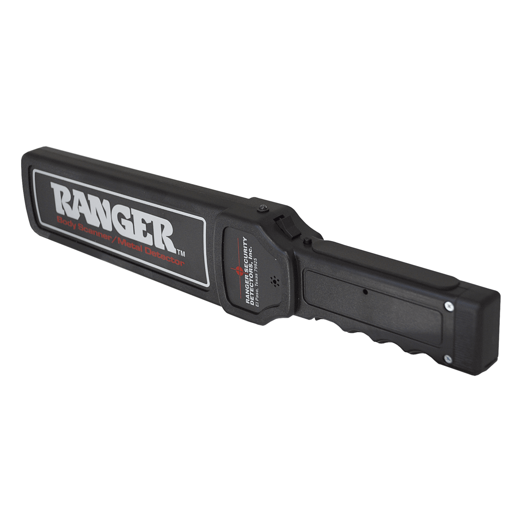 Equipo portátil para detección de metales para areas silenciosas, tiene vibrador interconstruído — RANGER SECURITY DETECTORS · SKU RANGER-1500