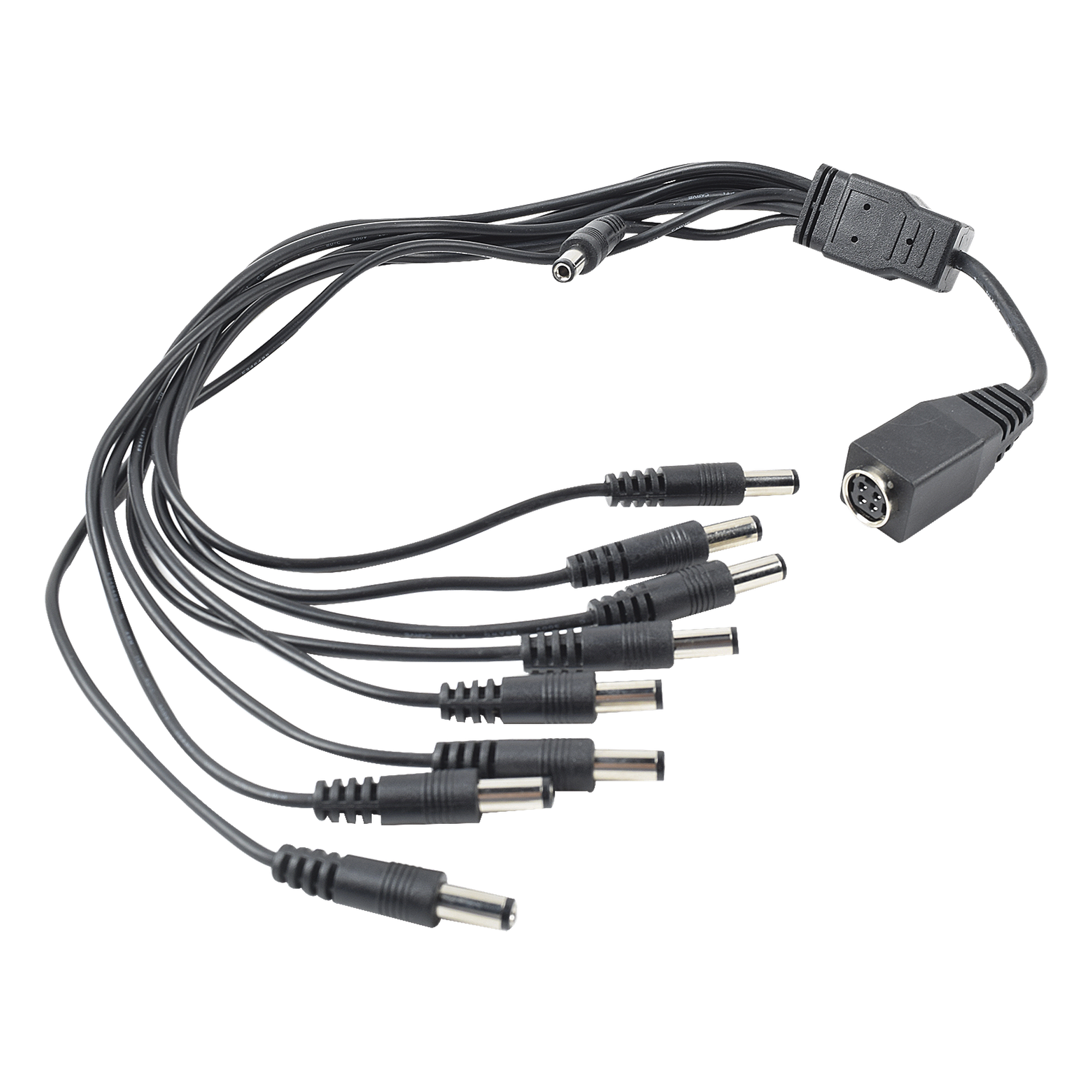 Cable con 9 Vías para Alimentar 8 Cámaras TurboHD y DVR TurboHD Epcom / Hikvision — HIKVISION · SKU DS-9WAYC