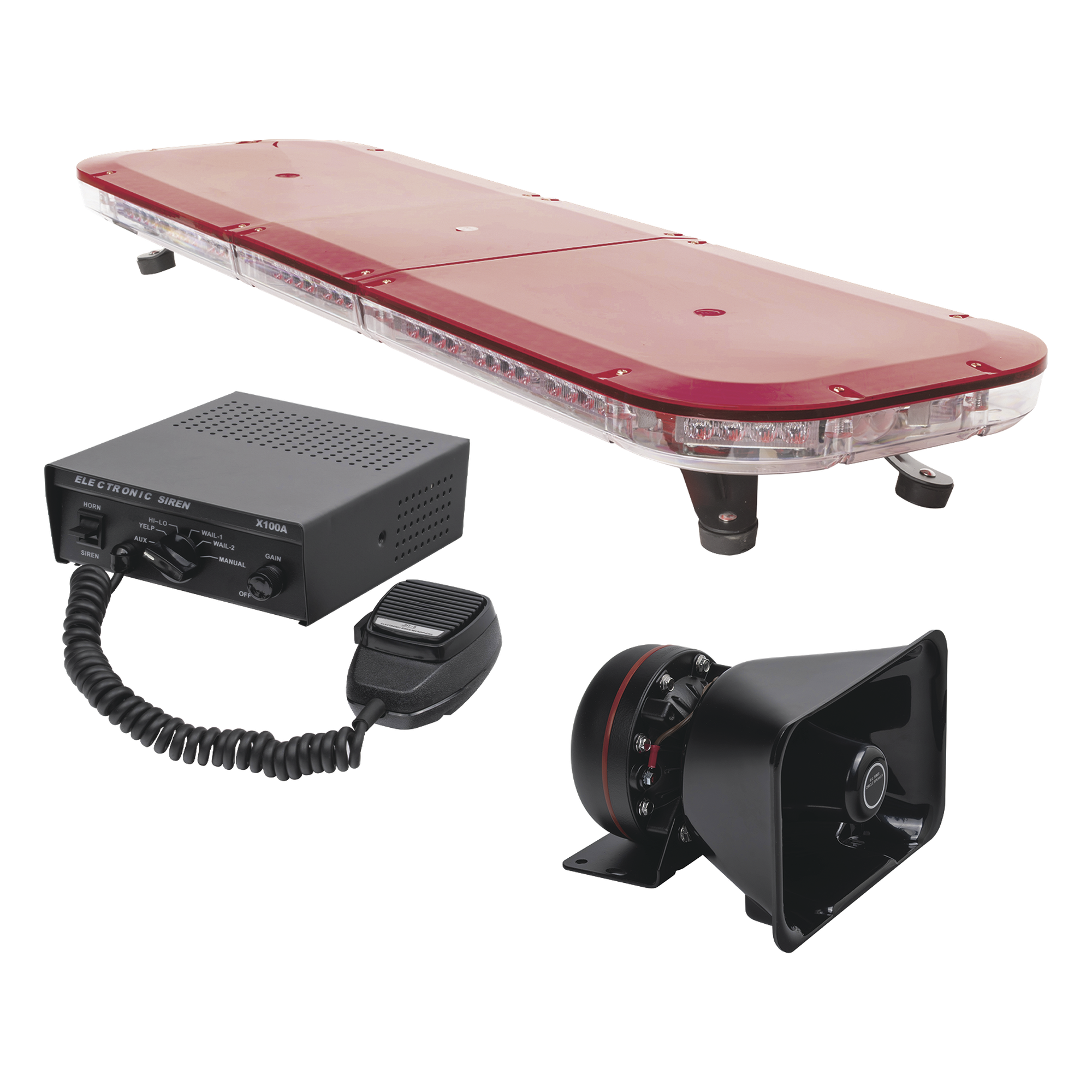 Kit básico para equipamiento de unidades de emergencias, ambulancias y vehículos de bomberos