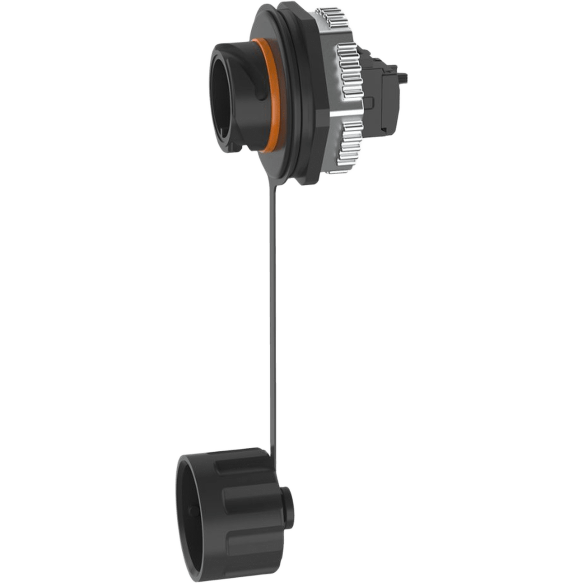 Conector Jack RJ45 de Uso Industrial Estilo TG, Categoría 6, Con Tapa Protectora, Protección IP67