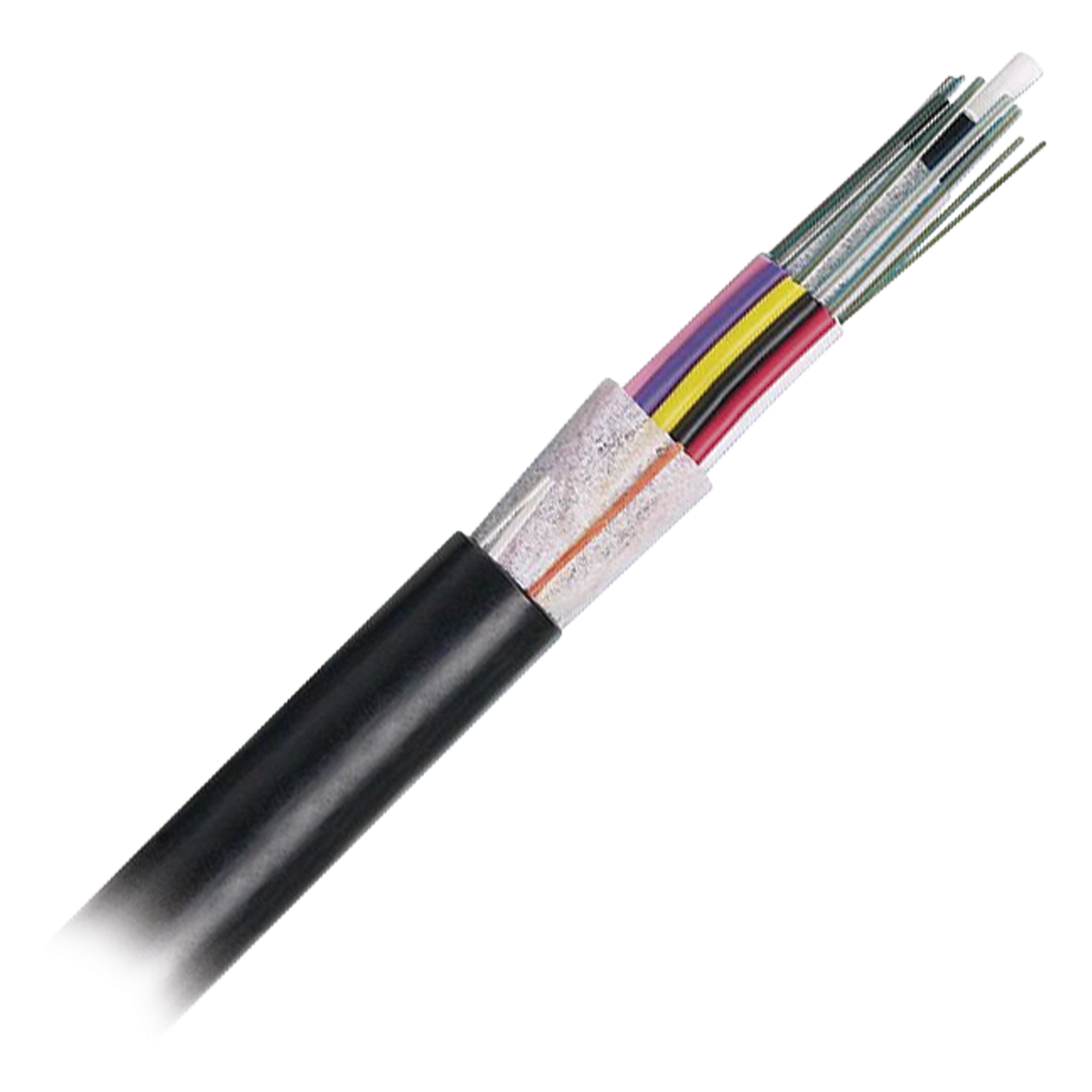 Cable de Fibra Óptica 6 Hilos, OSP (Planta Externa), No Armada (Dieléctrica), MDPE (Polietileno de Media Densidad), Multimodo OM4 50/125 Optimizada, Precio Por Metro — PANDUIT · SKU FOTNZ06
