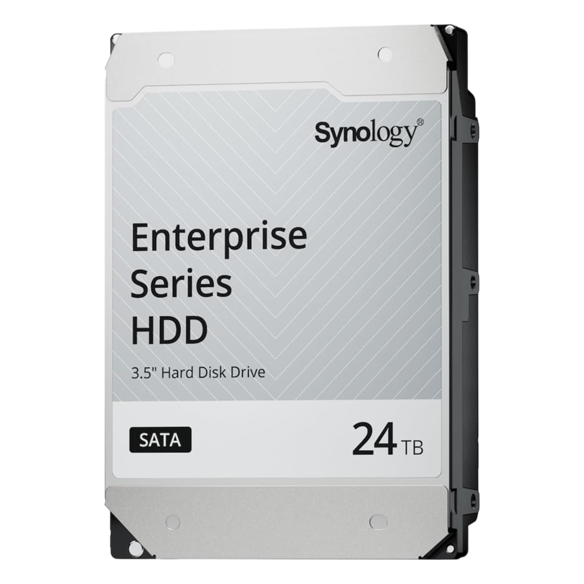 Disco Duro SATA de 3,5" Serie Plus / Capacidad 24TB / Interfaz SATA 6 GB/s / Tecnología CMR / MTBF de 1,2 Millón de Horas / Carga de Trabajo de 180 TB/año / Compatible con Synology DSM