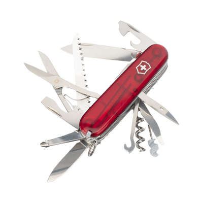 Navaja Victorinox de Bolsillo Mediana Huntsman Lite de 21 Funciones con Luz LED