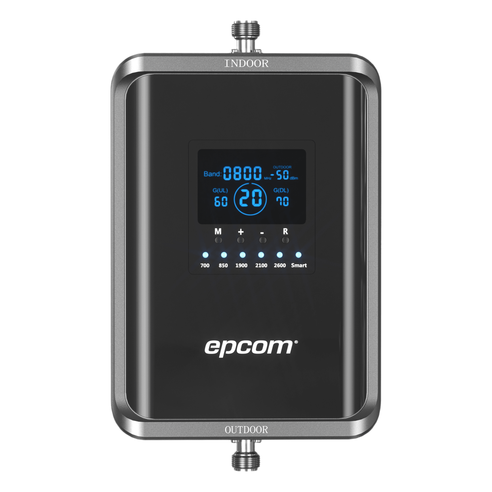 Amplificador de Señal Celular 5G / Mejora las llamadas convencionales y VoLTE / Soporta los datos de las tecnologías 2G, 3G, 4G y 5G de TELCEL, AT&T, MOVISTAR y OMV de Altán / Cubre hasta 1000 m².