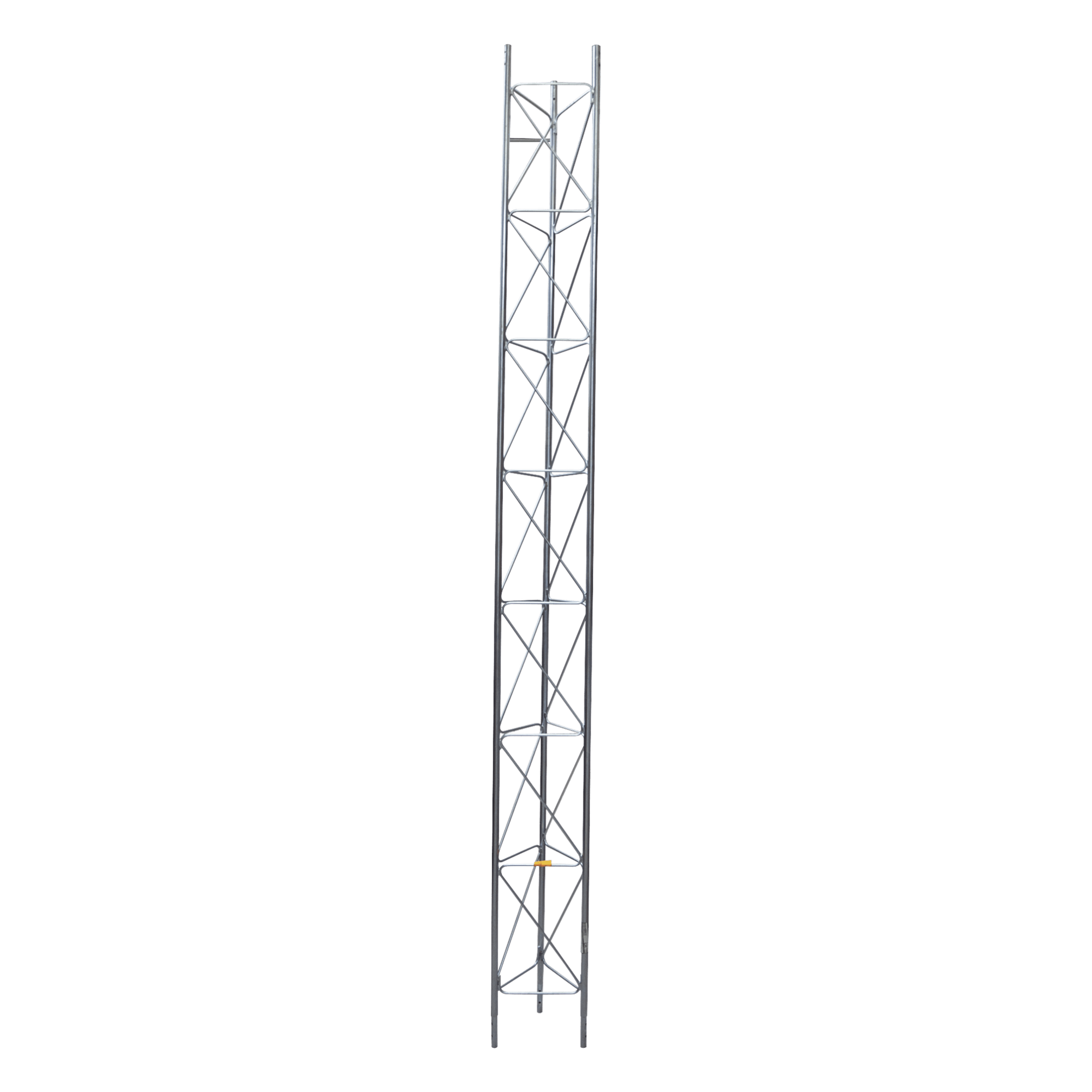 Tramo de Torre Arriostrada de 3m x 45cm, Galvanizado por Inmersión, Hasta 60 m de Elevación. Zonas Húmedas. — SYSCOM TOWERS · SKU STZ-45G