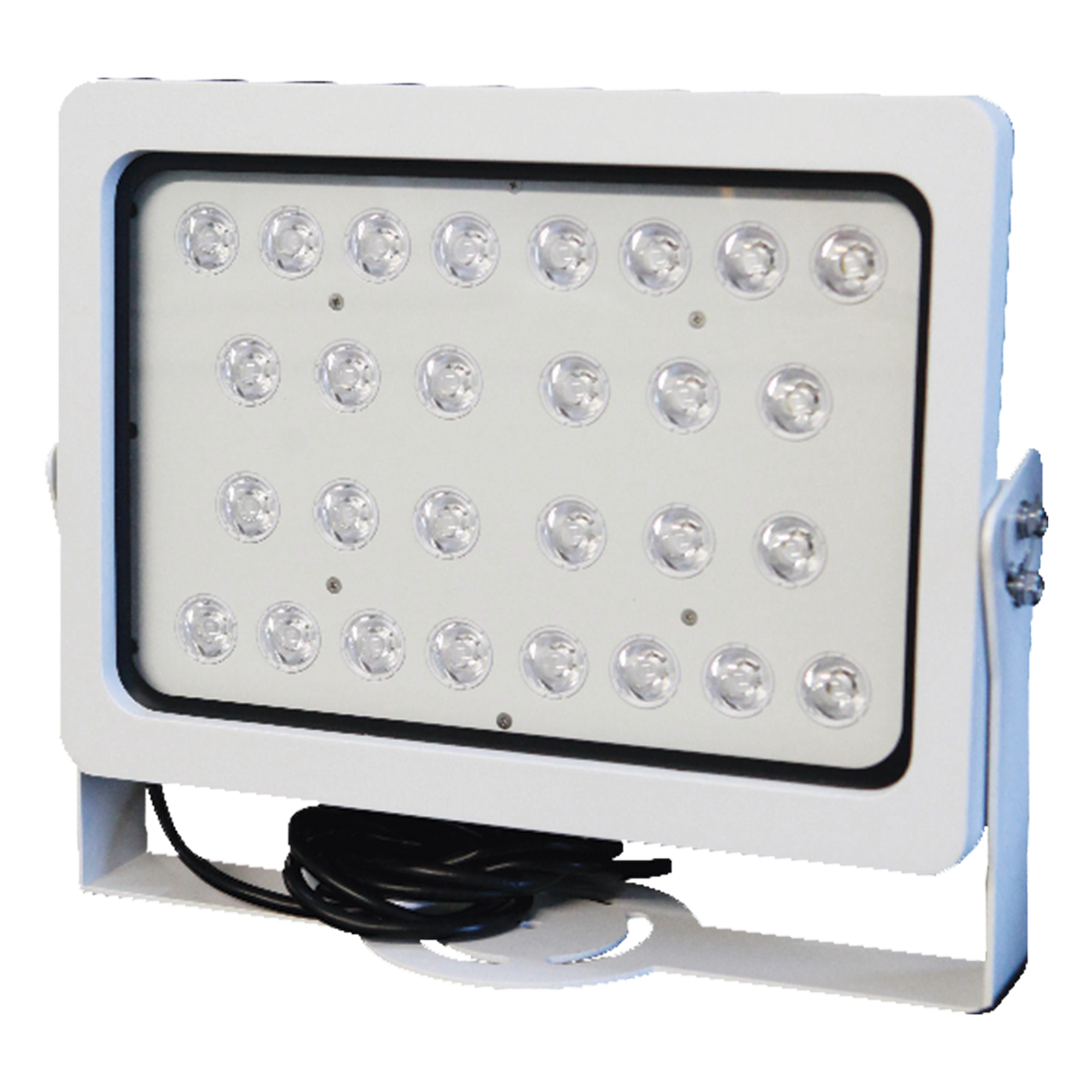 Lampara IR de Luz Estroboscópica / Luz LED Alta Potencia / 28 Lámparas LED / Cuerpo de Aleación de Aluminio / Vidrio Templado / IP66 — HIKVISION · SKU DS-TL2002A(AC220V)