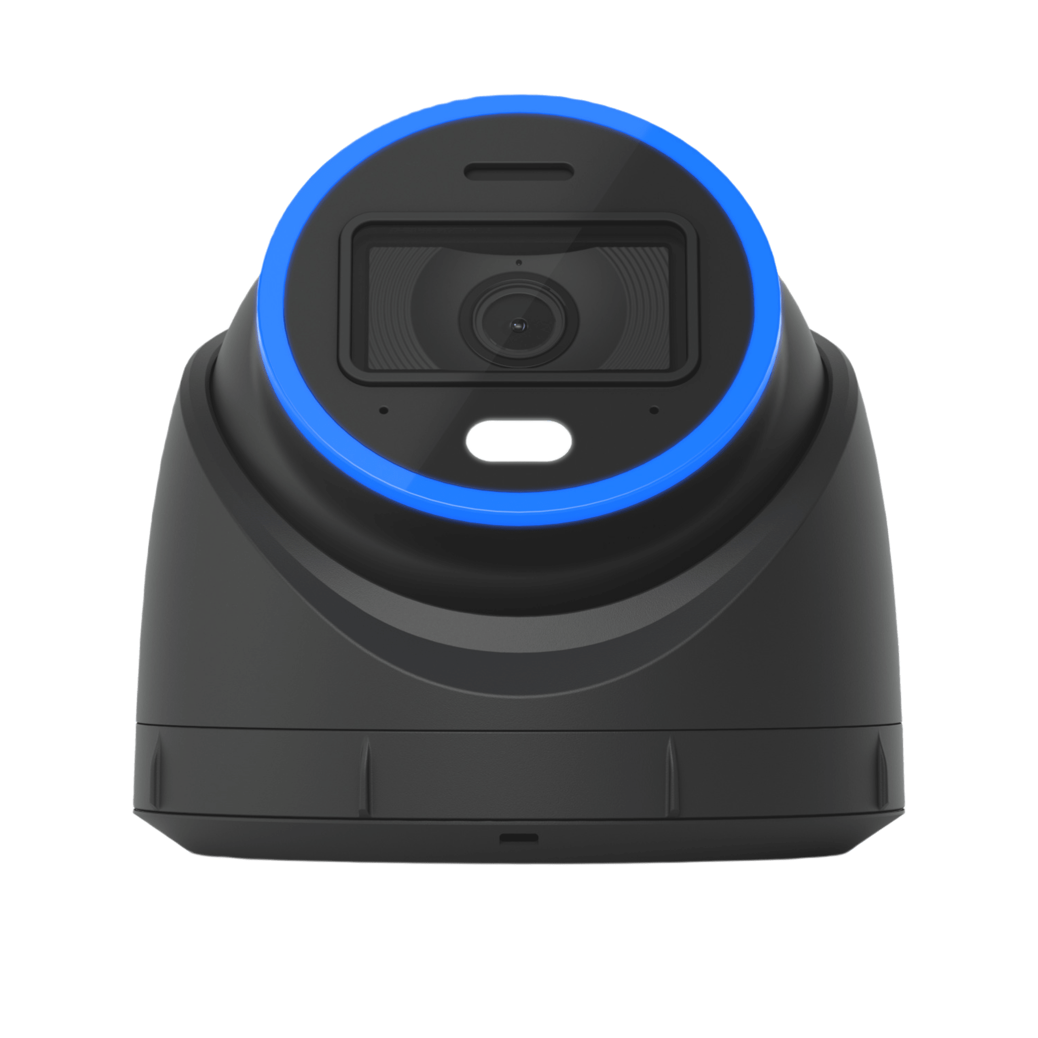 Cámara UniFi Protect Turret AI Negra / 4K(8MP) / Ángulo ultra-ancho 109.9 / Visión Nocturna IR 40 m / AI Avanzado: Reconocimiento de Rostros y Matrículas / LED p/color en la noche / Micrófono 2 vías / ranura Micro