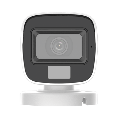 [Dual Light + ColorVu] Bala TURBOHD 2 megapixel / 20 mts IR + 20 mts luz blanca / Lente 2.8 (100° de Visión)  /  Exterior IP66 / Audio por Coaxitron / TVI-AHD-CVI-CVBS / Metal / Smart-Hybrid light
