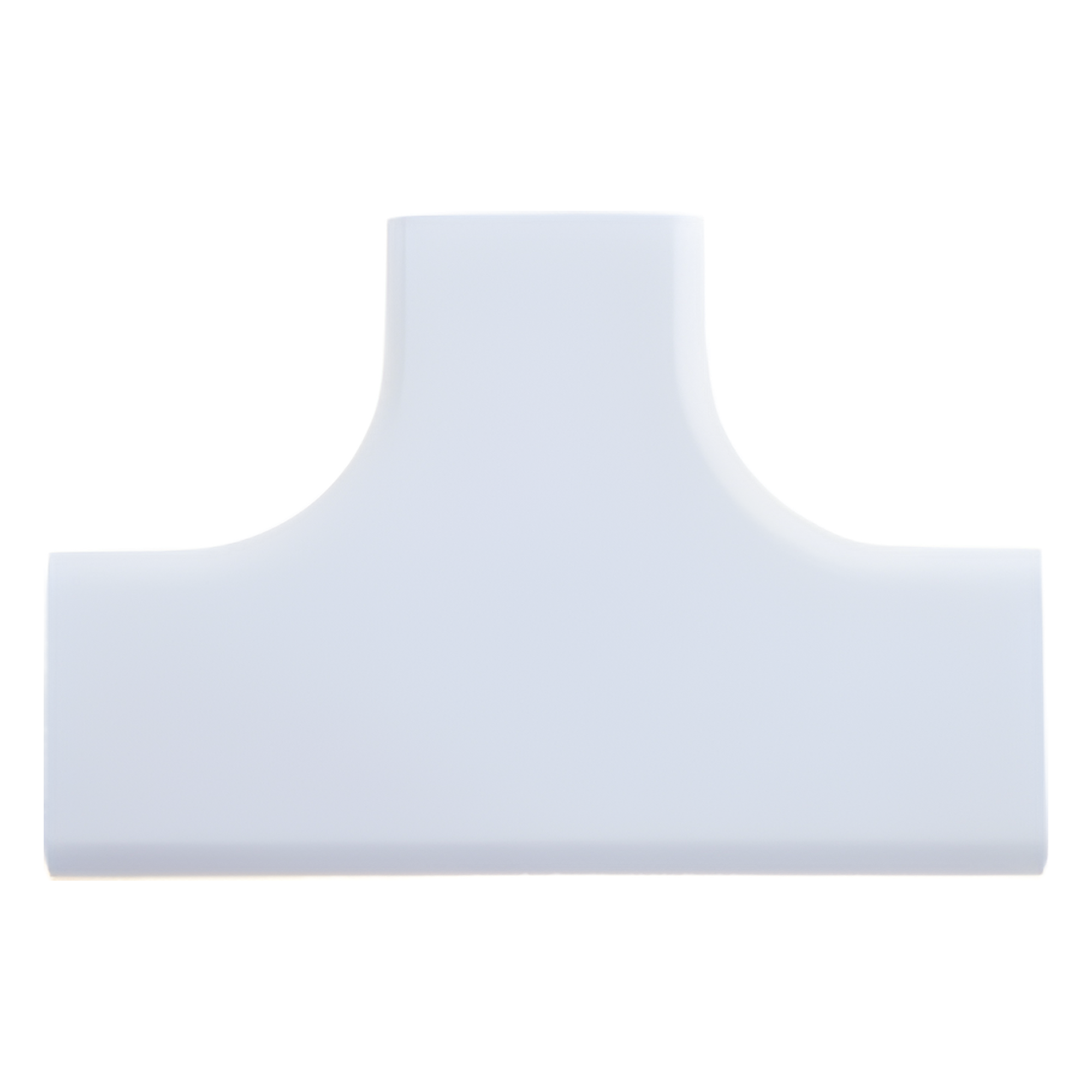 Accesorio en "T", para uso con canaleta LDPH10, material ABS, Color Blanco — PANDUIT · SKU TFC10WH-X