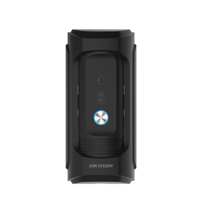 Frente de Calle IP 2 Megapixel / Uso Rudo / Antivandálico IK09 y Exterior IP65 / PoE Estándar / 3 mts IR / Compatible con Monitor IP HIKVISION o Llamada Directo a App · SKU DS-KB8113-IME1(B)