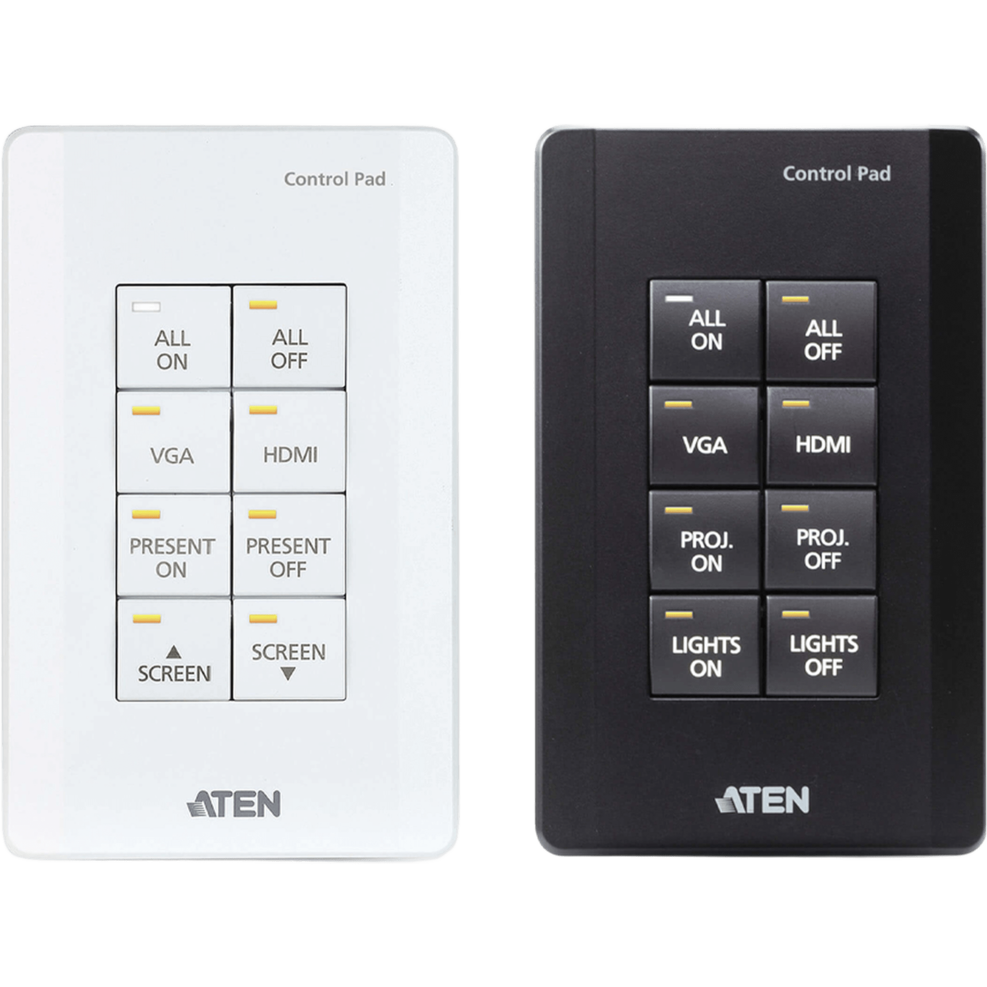 Sistema de control ATEN: panel de control de 8 botones