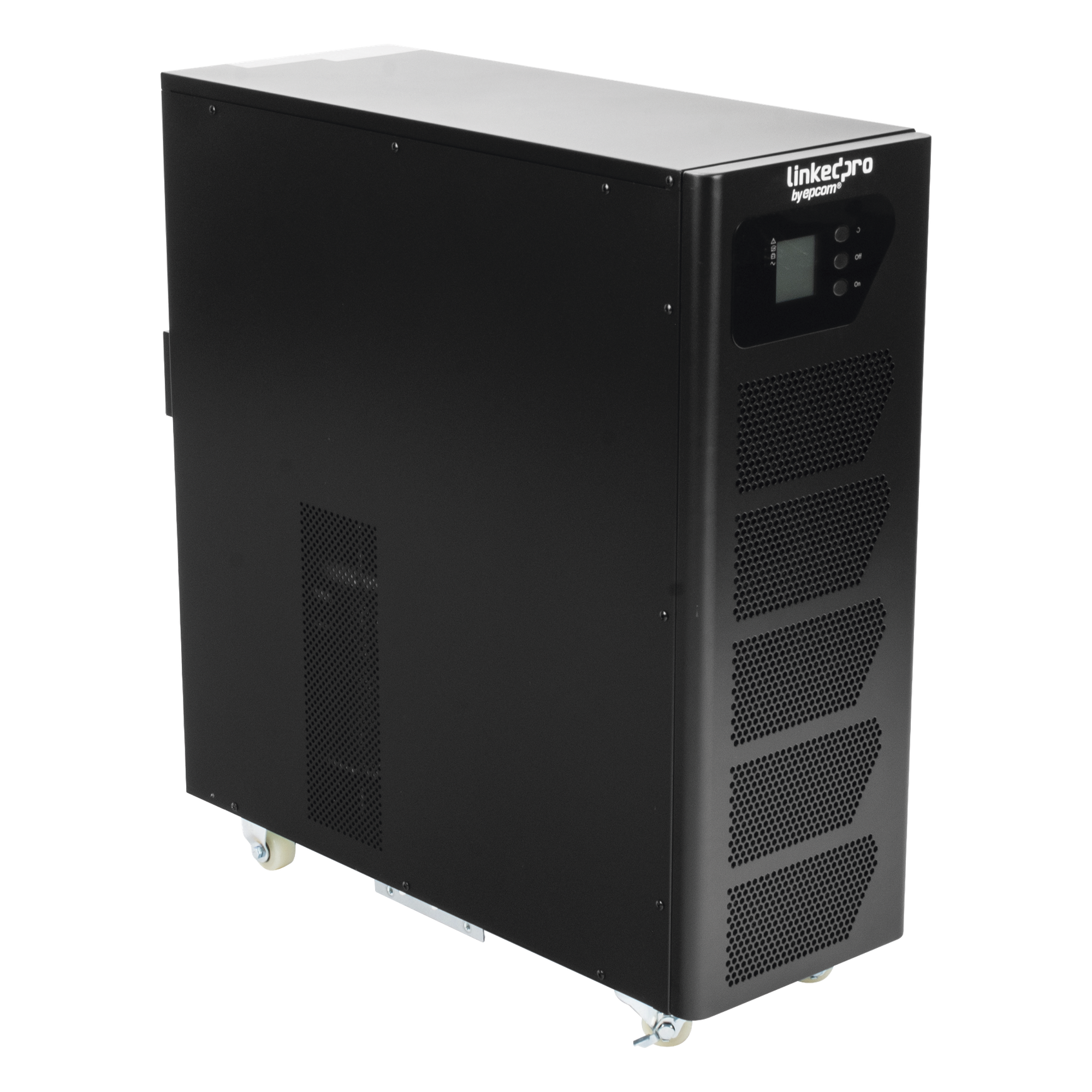 UPS Tipo Torre de 10KVA / Online Doble Conversión / Salida Fase Dividida 220V o 2 x 120V / Paralelismo hasta 4 Unidades / Pantalla LCD Táctil 7" / Onda Senoidal Pura