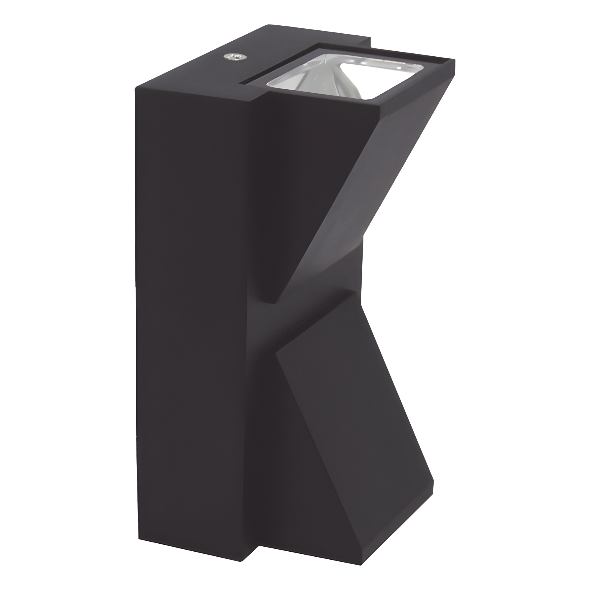 Lámpara Arbotante 6 W 330 lm / Dimensiones 141 x 80 mm / 85 - 265 Vca~ 50/60Hz / Luz Cálida 2 700 K / Uso en exterior IP 54.
