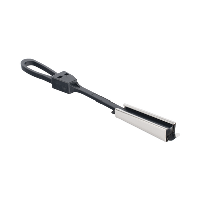 Tensor Plastico para Fibra Óptica Drop Plana de 5x2 mm, Span 80 metros (Termoplastico Resistente a los Rayos UV)