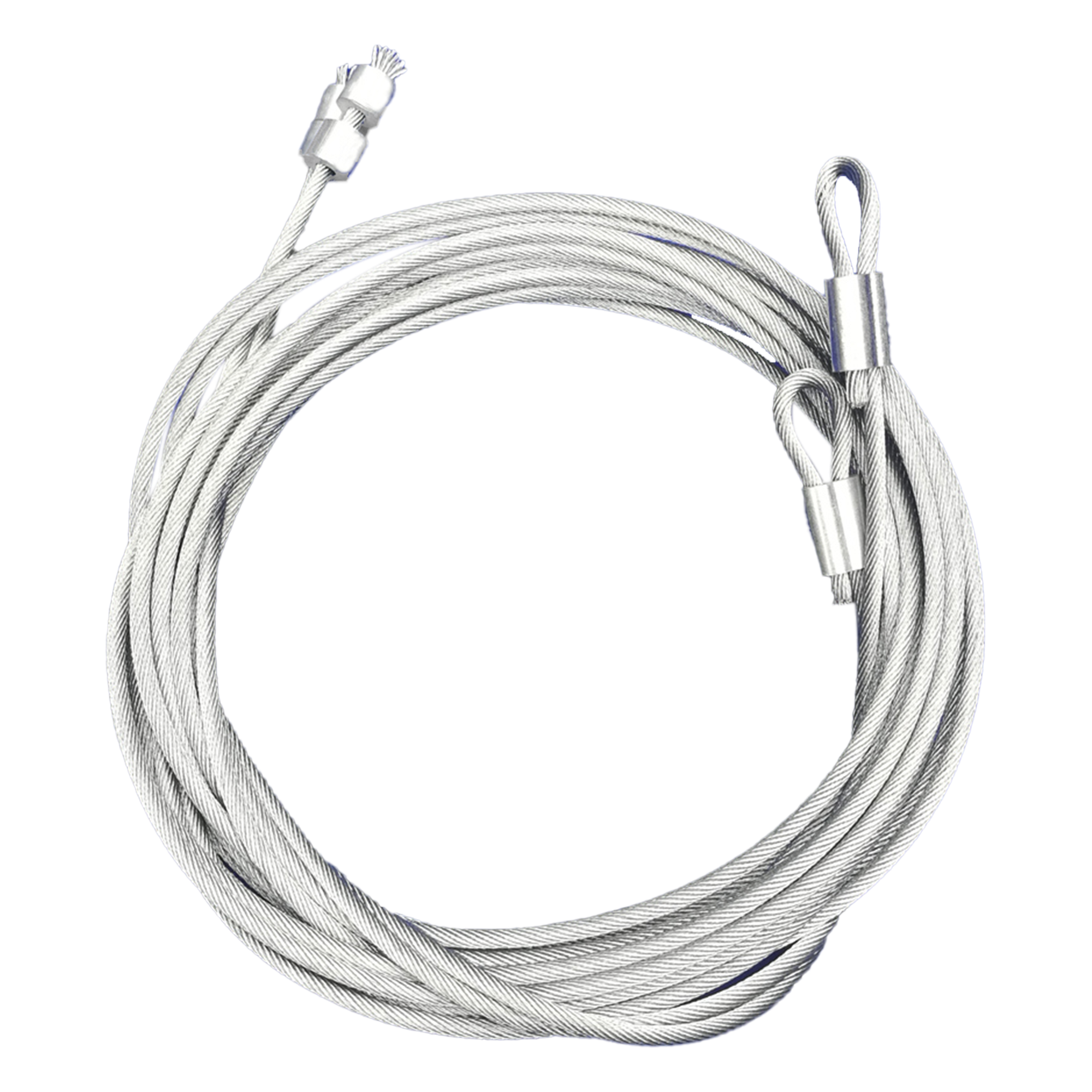 Cable para Puertas Seccionales / 1/8 Pulgada / 7 y 8 Pies / Izquierdo y Derecho / Residencial y Comercial / 20x8 Pies (6.1x2.44 m) — ACCESSPRO · SKU CAB-GARAGE