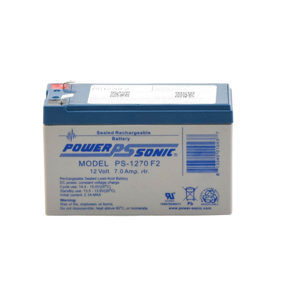 Batería 12V Recargable, 12AH, Para Respaldo, Tecnologías AGM/VRLA, 5 Años Vida Útil, Terminales tipo F2, Reconocida UL , Sin Mantenimiento, Sin Derrames
