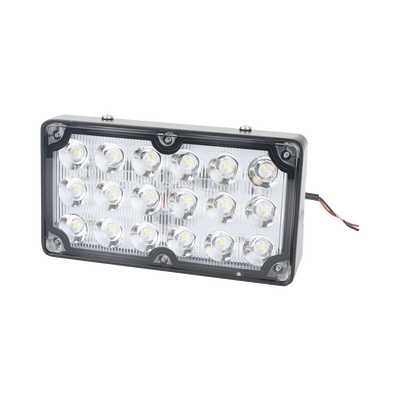 Luz de Escena de 6X3", Color Claro, Ideal para Ambulancias y Vehiculos de Trabajo