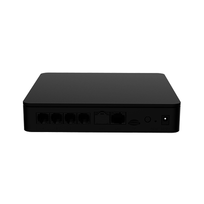 Conmutador IP SIP Yeastar para PYMES / 20 extensiones/ 10 llamadas simultaneas/ 2 puertos FXO (Tarjeta Incluida).