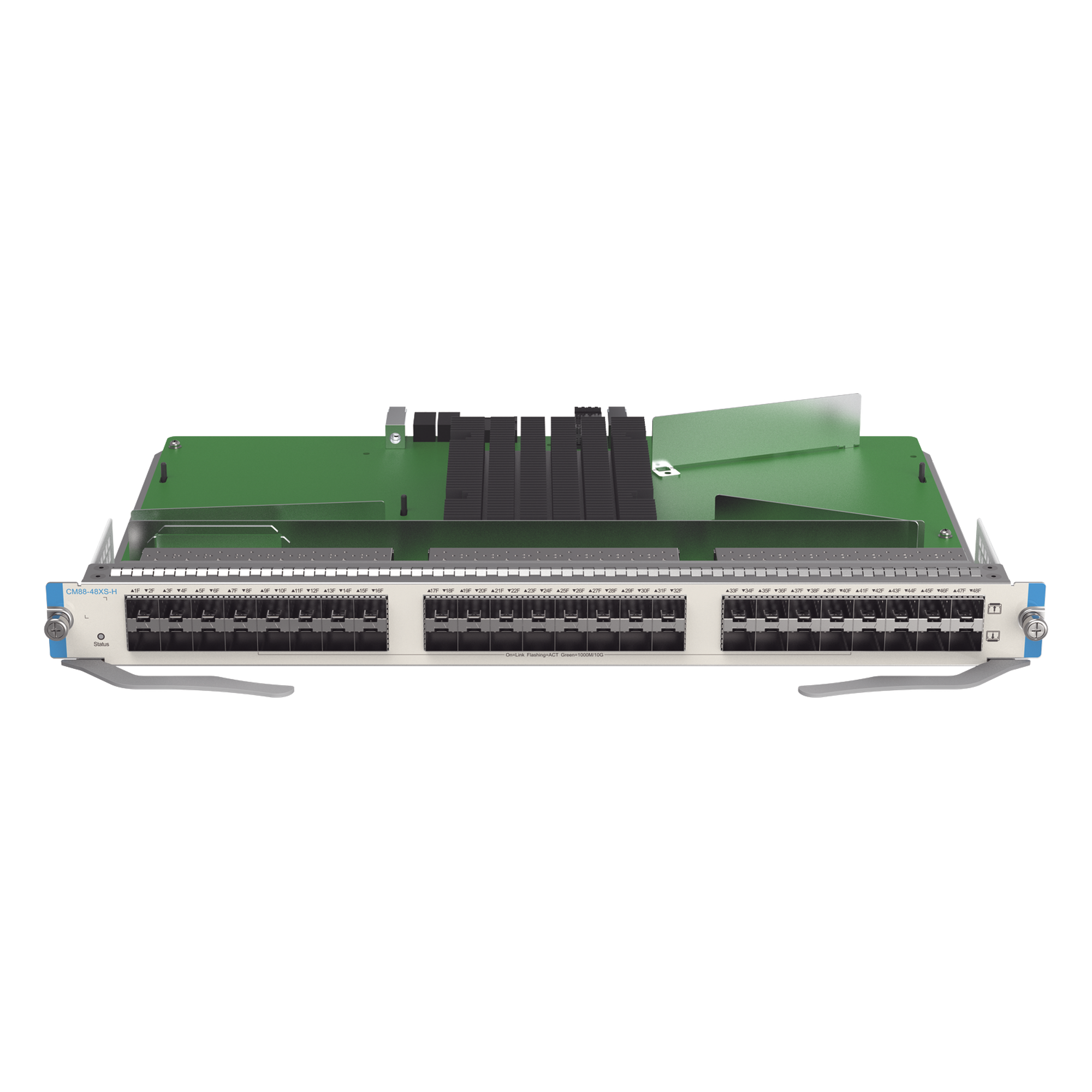 CM88-48XS-H TARJETA 48 PTOS SFP+ LC P/ PARA CHASIS RG-CS88-08 — RUIJIE · SKU CM88-48XS-H