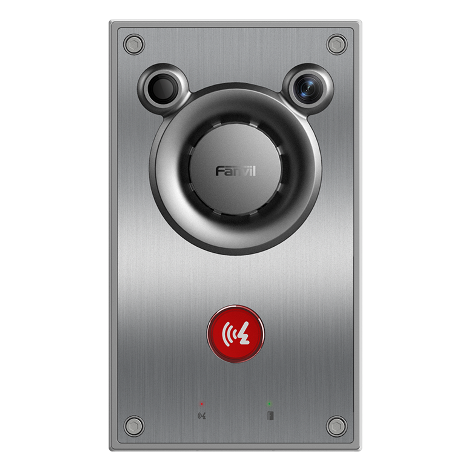 Video Intercomunicador IP con Cámara 4MP / Altavoz 10W / 2 Líneas SIP / IP66 e IK10 Anti-vandálico / PoE 802.3af / Visión Nocturna IR y HDR / -40°C a 70°C — FANVIL · SKU A12V