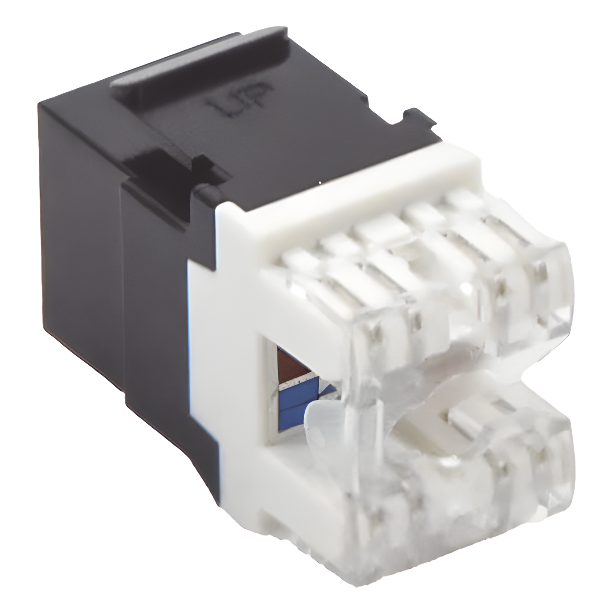Módulo Jack Keystone Cat6 con Terminación en Ángulo 180 - Color Negro — LINKEDPRO BY EPCOM · SKU LP-KJ-649-BK
