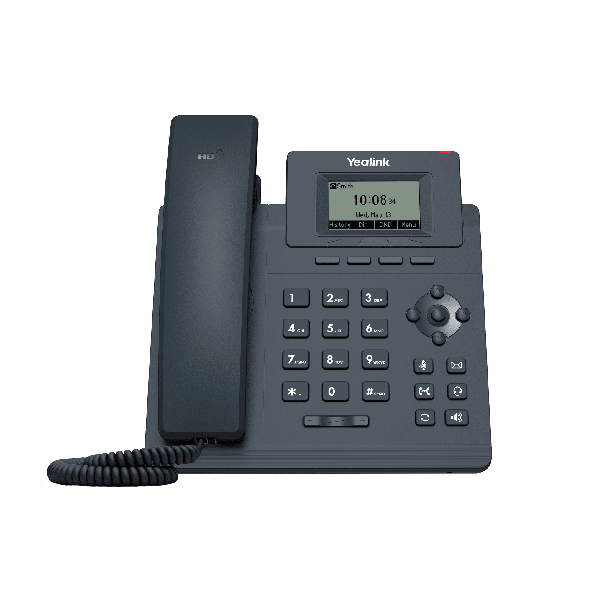 Teléfono IP Empresarial Yealink SIP T30P con 1 Línea SIP y Conferencia de hasta 5 Participantes