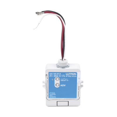 (RadioRA2) Relay control de iluminación, carga 16A, 120/277V, compatible con RadioRA2, RA2Select y RR3.