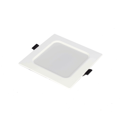 Spot Cuadrado Empotrable / 12 x 12 cm / Luz Fría / 110 V / 6 W / 420 lúmenes / 25000 hrs / Ángulo de apertura 120° / IP20 — EPCOM INDUSTRIAL · SKU EPIDLS6W