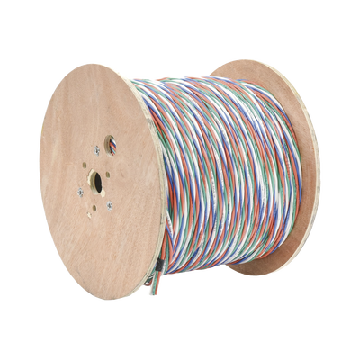 Carrete de 305 Metros (1000 Pies) Cable Múltiple Armado / 4 x 18 AWG SH + 6 x 22 AWG SH + 2 x 22 AWG SH + 4 x 22 AWG SH CMR
