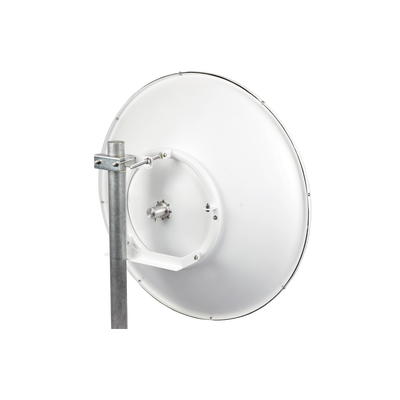 Antena Direccional / 3 ft / 5.9-7 GHz / Ganancia 32 dBi / SLANT de 45 ° y 90° / Incluye Jumpers con conector N-Macho a RPSMA / montaje y radomo incluido. 