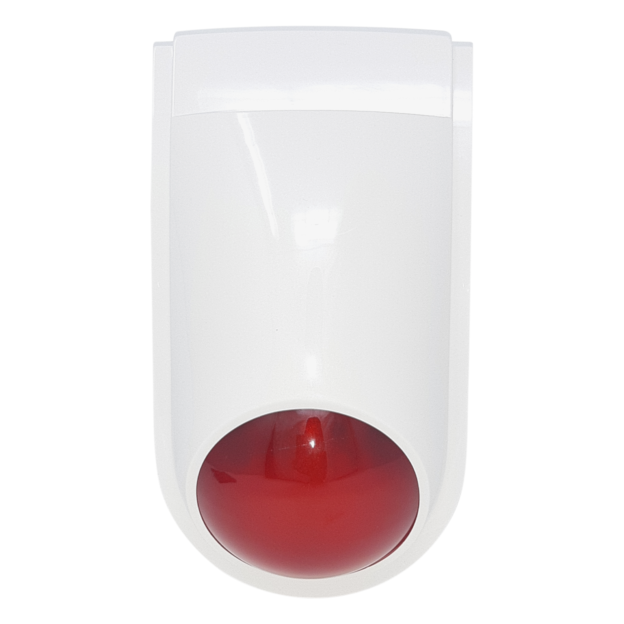 Sirena Estrobo SFIRE SF-06R / 110 dB / 12 VCC / Estrobo Rojo Integrado / Uso Interior y Exterior · SKU SF-06R