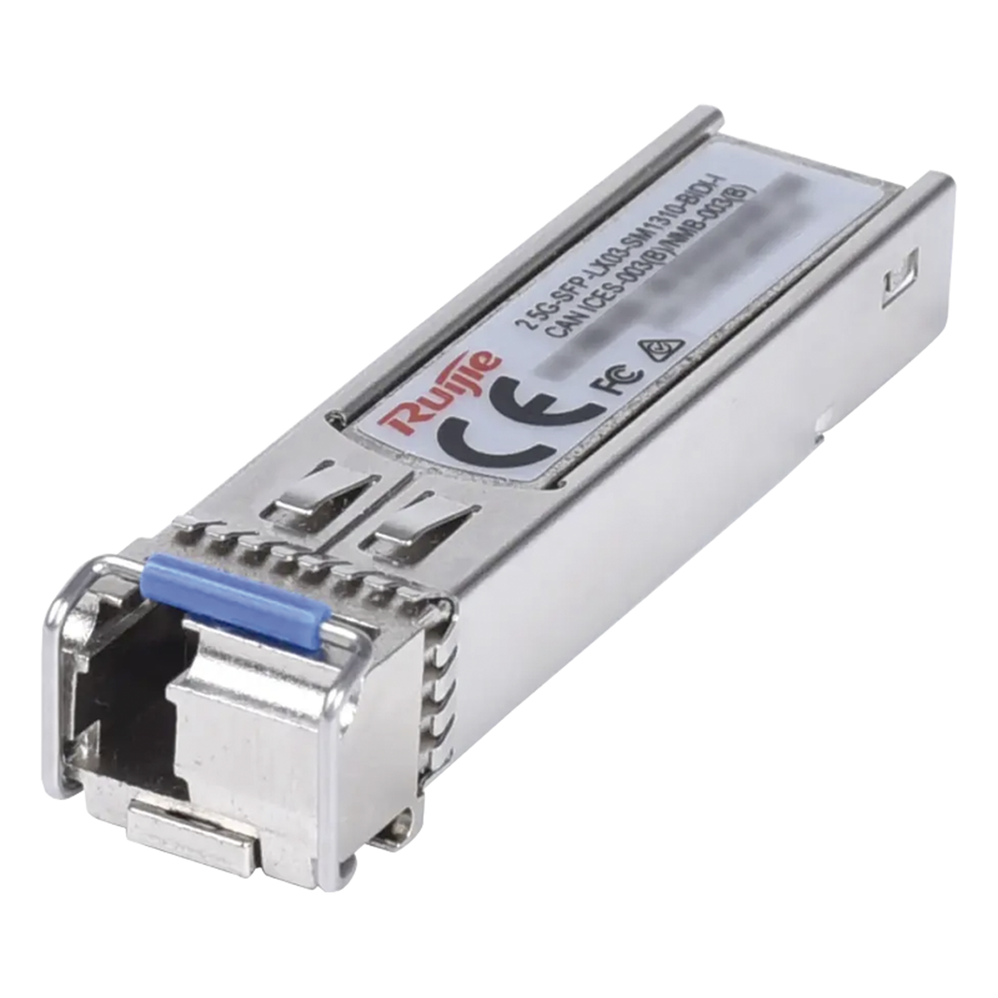 Transceptor Lado (A) un Hilo BiDi SFP 2.5Gb LC Monomodo Tx 1310nm / Rx 1550nm, hasta 3km — RUIJIE · SKU 2.5G-SFP-LX03-SM1310-BIDI-I