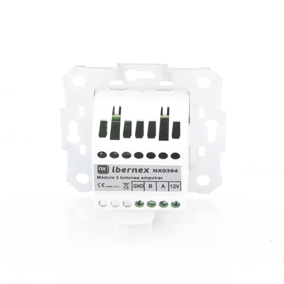 Modulo de 3 Botones iluminados para habitación de Hospital / Alarma / Cancelar y Código Azul / BUS RS485 / Compatible con NX0019/B, NX1021 Y NX0015