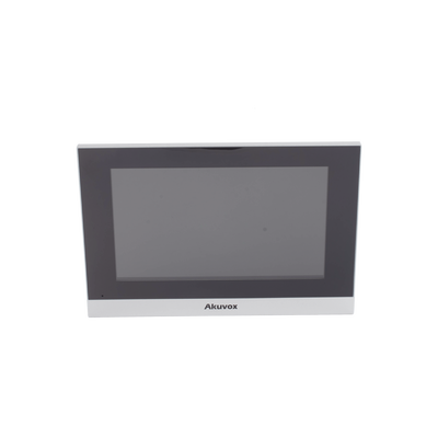 Monitor Color Plata Linux / Pantalla Touch de 7 Pulgadas / SIP / POE / WIFI / Compatible con Frentes de Calle Akuvox